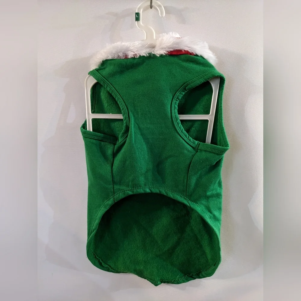 New Simply Dog Holiday Apparel with attached Christmas Santa hat!